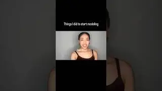Things I did to start modeling #modelshorts #foryou #fy #aspiringmodel #modeling