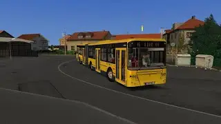 OMSI 2 Belgrade map Ikarbus IK-218N (2008) on line 45: Zemun Novi grad - Blok 44