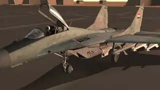 Gunship IV🔥 MiG-29 Air Combat: Cold Startup to Nail-Biting Dogfights! ✈️🚀 #GunshipIV
