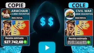 🔥Clonei o Canal Dark que Fez 85 Mil Inscritos em 3 Meses (Usando IA Gr&aacute;tis)