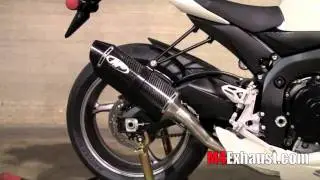 2011 GSXR 600 M4 Exhaust Carbon Full System