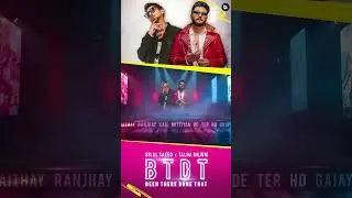 BTDT (Been There Done That) | Bilal Saeed | Talha Anjum | #shorts