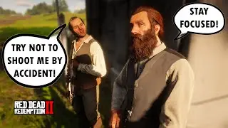 Funny NPC Conversations - Braithwaite Guards | RDR2