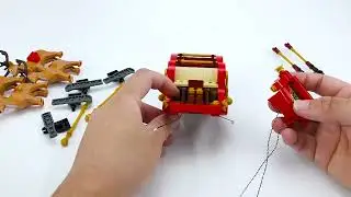 【BX479 Installation Video】Briksmax Light Kit For Santa's Sleigh 40499
