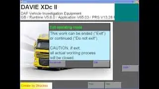 DAF Davie XDc II work