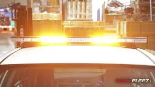 TOYOTA COROLLA SECURITY PATROL VEHICLE WITH AMBER WARNING LIGHT BAR