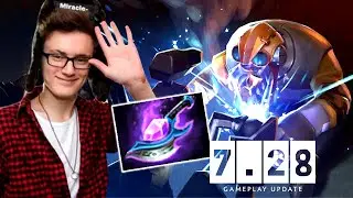 Miracle- Testing New Patch with Imba Items + Broken Combo - Tinker + Arcane Blink - Dota 2 Gameplay