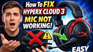 How To FIX HyperX Cloud 3 MIC NOT WORKING (EASY) 2026