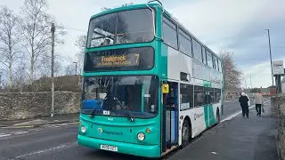 Squealing Kickdown! 18421 AE06GZT - Stagecoach West 