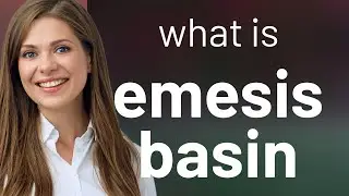 Emesis basin &mdash; meaning of EMESIS BASIN