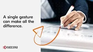 Kyocera Document Solutions: фирменное видео &mdash; простой жест