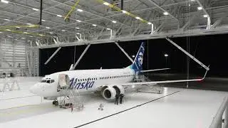 ASSA ABLOY Megadoor in LEED certified hangar