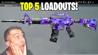 the BEST TOP 5 META LOADOUTS in Black Ops 6! 😍 (Black Ops 6 Best Loadouts)
