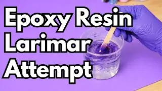 Resin Larimar Attempt - How Close Did I Get?  | 671
