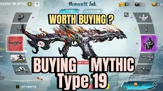 BUYING & MAXING OUT NEW MYTHIC TYPE 19 - CELESTIAL INK | HEAVENLY INK MYTHIC DRAW IN COD MOBILE