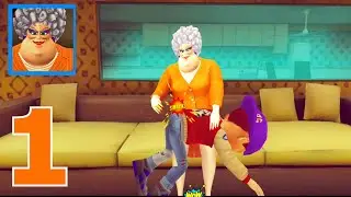 Scary Evil School Teacher 3D Spooky & Creepy Games Level 1-2 Gameplay Part 1