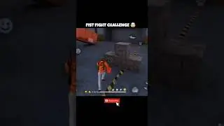 Fist Fight Challenge Free Fire 🤯~Only Fist Challenge 🥵 Free Fire #short #shorts
