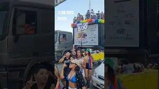 🇧🇷 LGBT parade in Brazil. 17.09.2023 Boa Viagem, Recife - Pernambuco #lgbt #recife #brazil #party