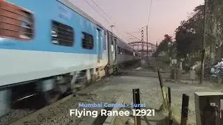 Flying Ranee 12921 | Mumbai Central - Surat | @konrajeshdhuri