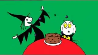 Meg and Mog Megs cake