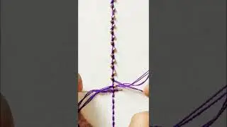 #handbroidery#beginnersstitch#viralvideoシ゚#needleandthread#youtubereelshort#foryoupage#sewingmethod🪡