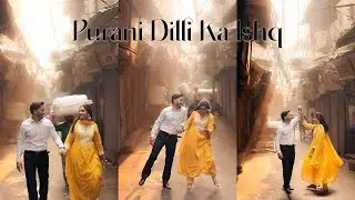 DELHI CINEMATIC PREWEDDING || Chandni Chowk, Lodhi Garden, Yamuna Ghat