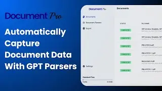 Extract Custom Invoices Accurately using DocumentPro GPT Parsers