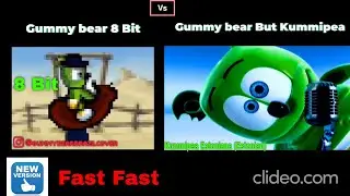 Gummy bear 8 Bit Fast Fast Fast Vs Kummipea Estoniana (Estonian) Blur  Full Version Fast Fast Fast