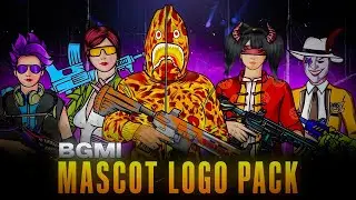 5 Free Pubg Mascot Logo Pack | best pubg mascot logo pack