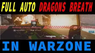 MX GUARDIAN FULL AUTO DRAGONS BREATH in WARZONE is broken! how to use mw2/mw3 dragons breath ammo