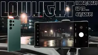 Samsung Galaxy S22 Ultra ULTIMATE Lowlight Video Test | 3 Months Later