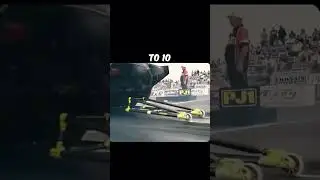 Drag Race Tire Crumples During Launch (@instadrive.z)