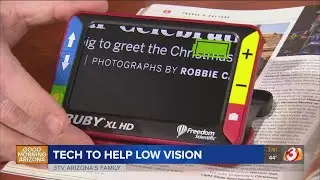 Technology to help people with low vision