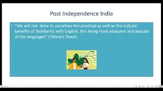 Unit 5.1.2 English as a Link National and International Language