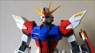 ОБЗОР MG Build Strike Gundam (Бойцы Gundam Build)