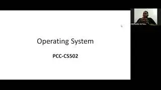Operating Systems - Mr. Santosh Saha