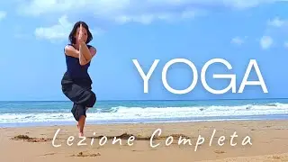Yoga lezione senza tappetino e senza appoggiarsi sulle mani e i polsi