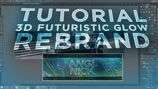 Tutorial: 3D Futuristic Glow Rebrand (PS+C4D) - Behr