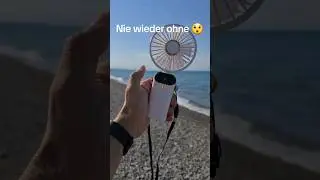 Perfekt f&uuml;r den Sommer‼️🔥#fan #summer #summervibes #flexiblefan #portablecooling #coolanywhere