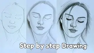 Detailed Face Sketch Tutorial for Beginners | Loomis Technique Explained