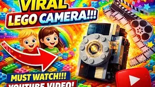 How to Make a LEGO Camera | Fun Kids Build | kids easy lego tutorial 