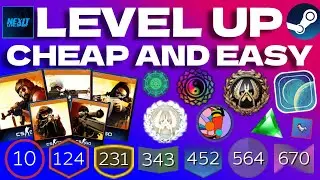 How to level up on Steam for cheap in 2025! | Fast and easy guide