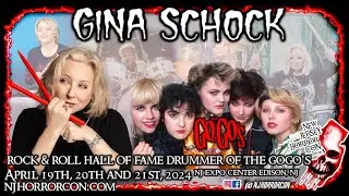 GINA SCHOCK at New Jersey Horror Con - April 2024