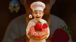 ASMR STRAWBERRY DONUTS MACS🍓 #shorts