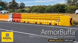 ArmorBuffa&trade; Temporary Crash Cushion Assembly