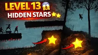 Ninja Arashi 2 Level 13 ALL Hidden Stars ⭐⭐⭐ | Shadow&rsquo;s Return