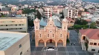 Take a breathtaking aerial journey over one of Lebanon’s most charming coastal cities – Batroun. 🇱🇧
