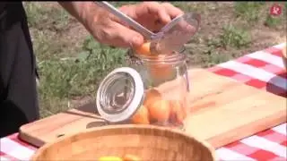 Elaborar nísperos en almíbar