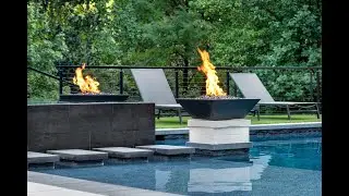 Transforming Outdoor Spaces: A Stunning Luxury Pool & Elegant Backyard Design