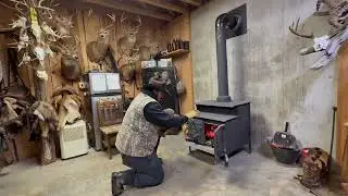 How to use a wood stove. #survivalskills